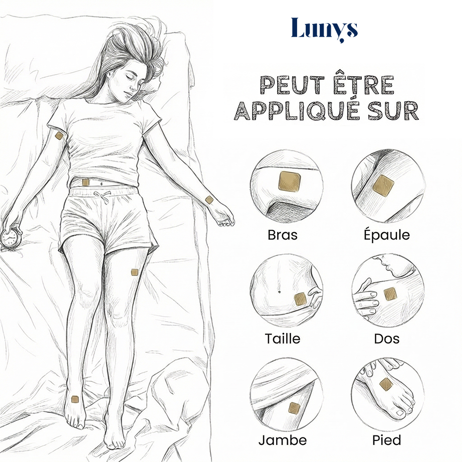 Lunys® – Patch Naturel | Sommeil Facile